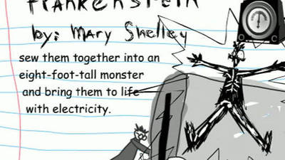 last minute book reports frankenstein